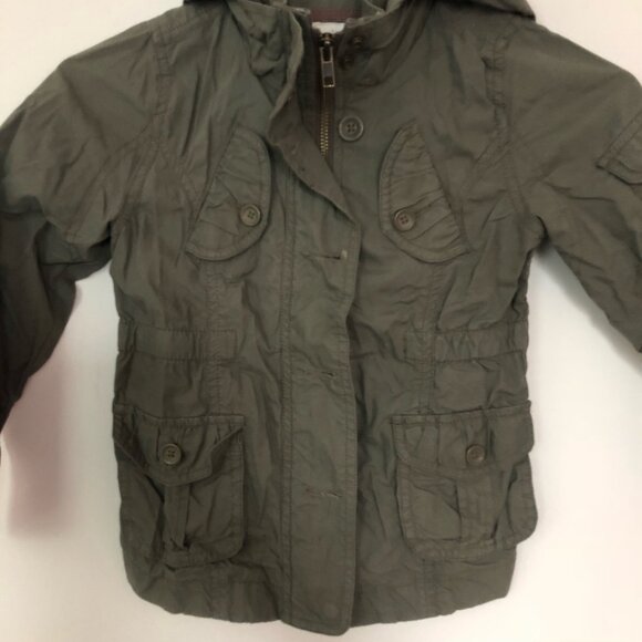 American Eagle 77Kids Military Green Jacket Size 4 yrs - Picture 2 of 9